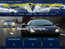 Tablet Screenshot of eurotyresuk.co.uk